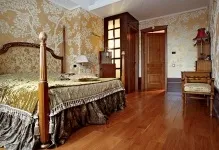 Англійський стиль в спальні фото інтер'єру, дизайн штор, шпалери для маленької спальні, сільське (інтер'єру) Англійський стиль в спальні фото інтер'єру, дизайн штор, шпалери для маленької спальні, сільське