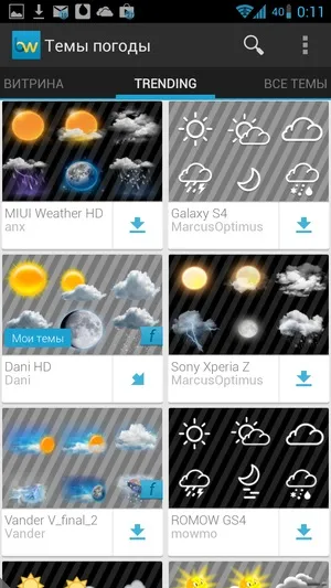 Android віджети beautiful widgets