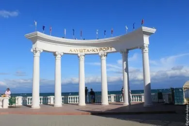 Алушта і професорський куточок (Алушта) Алушта і професорський куточок