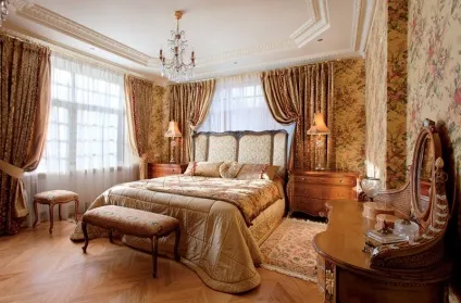 Англійський стиль в інтер'єрі спальні - фото дизайн інтер'єру (дизайн) Англійський стиль в інтер'єрі спальні - фото дизайн інтер'єру