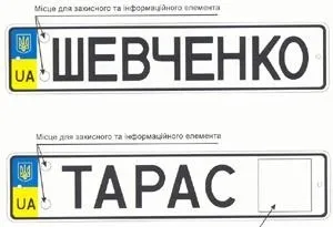 Автомобільні номери України види і класифікація (автомобільні номери) Автомобільні номери України види і класифікація