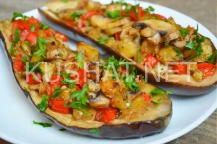 Баклажани, фаршировані грибами (фаршировані) Баклажани, фаршировані грибами