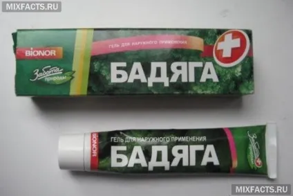 Бодяга-гель від синців і пігментних плям (лікування гематом) Бодяга-гель від синців і пігментних плям