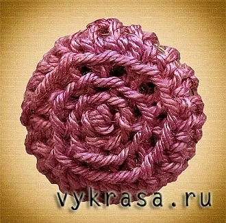 в'язані гудзики