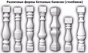 Бетонні балясини приготування розчину і установка (балясини) Бетонні балясини приготування розчину і установка