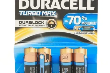 Батарейка duracell turbo max - огляд на сайті