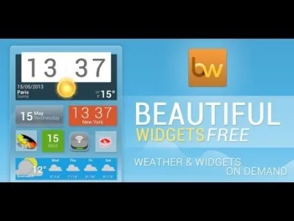 Beautiful widgets на андроїд