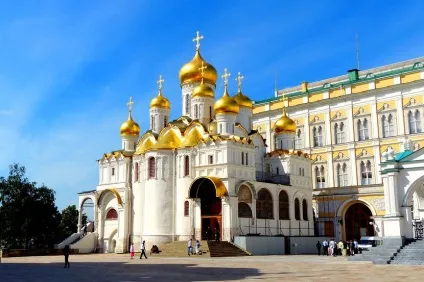 Благовіщенський собор московського кремля опис (московського) Благовіщенський собор московського кремля опис
