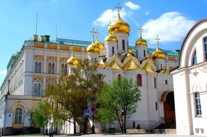 Благовіщенський собор московського кремля опис (розпису) Благовіщенський собор московського кремля опис