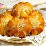Булочки з цукром, рецепт з фото крок за кроком (рослинна олія) Булочки з цукром, рецепт з фото крок за кроком