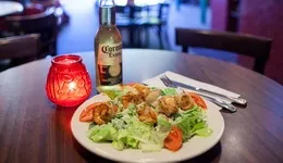 Цезар з креветками - салат на новий рік (рецепт) (салат) Цезар з креветками - салат на новий рік (рецепт)