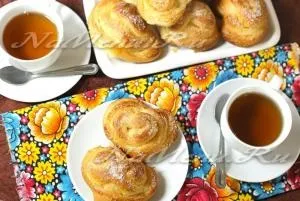 Булочки з цукром, рецепт з фото крок за кроком (молоко) Булочки з цукром, рецепт з фото крок за кроком
