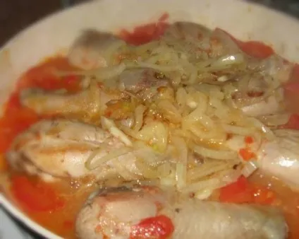 Чахохбілі з курки в духовці - покроковий рецепт з фото на (кулінари) Чахохбілі з курки в духовці - покроковий рецепт з фото на