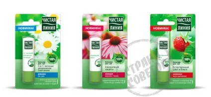 Чиста лінія бальзам для губ