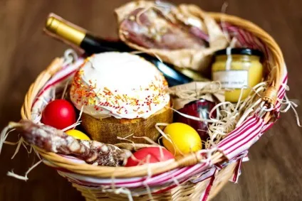 Що має бути у великодньому кошику все про свята - привітання, тости, звичаї, розіграші, (пасхальної) Що має бути у великодньому кошику все про свята - привітання, тости, звичаї, розіграші,