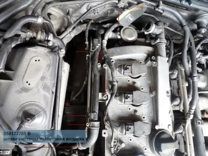 Чистка ВКГ на audi a4