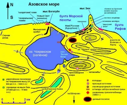 Чокракськоє озеро грязелікувальне озеро в керчи (Чокрак) Чокракськоє озеро грязелікувальне озеро в керчи