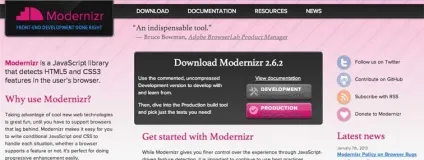 Що таке modernizr і як з ним працювати, блог web-розробника