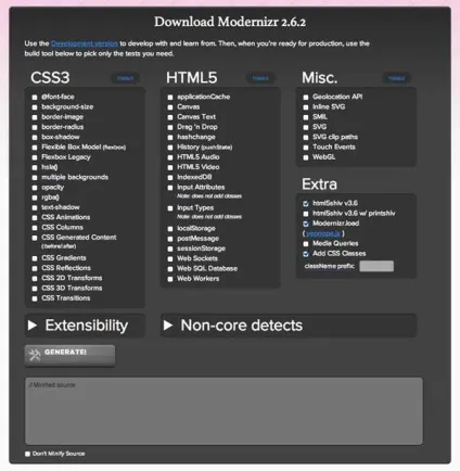 Що таке modernizr і як з ним працювати, блог web-розробника