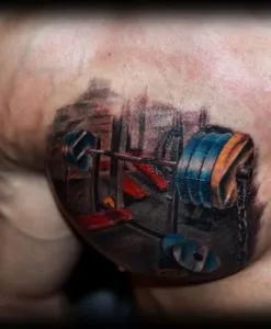 Cover up (перекриття старих тату і шрамів), Юрец молодець (тату) Cover up (перекриття старих тату і шрамів), Юрец молодець