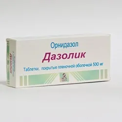 Дазолік - інструкція із застосування, показання, аналоги (білого майже білого кольору) Дазолік - інструкція із застосування, показання, аналоги