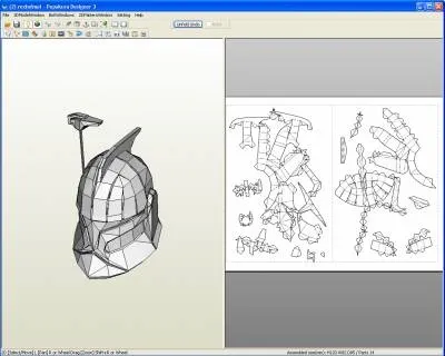 Робимо розгортки в pepakura designer