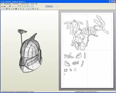Робимо розгортки в pepakura designer
