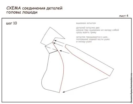 Робимо кінь на ціпку для улюбленого чада - ярмарок майстрів - ручна робота, handmade (холлофайбер) Робимо кінь на ціпку для улюбленого чада - ярмарок майстрів - ручна робота, handmade