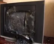 вибух телевізора