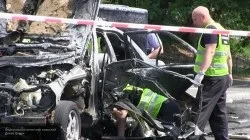 Вибух на вулиці києва (Нарочницька) Вибух на вулиці києва