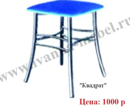 Хромірованнная меблі для кухні, табурети, кухонні кути (меблі) Хромірованнная меблі для кухні, табурети, кухонні кути