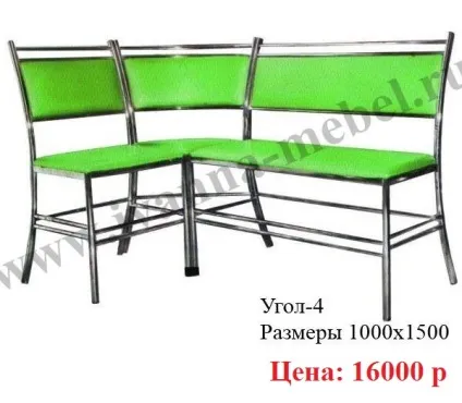 Хромірованнная меблі для кухні, табурети, кухонні кути (табурети) Хромірованнная меблі для кухні, табурети, кухонні кути