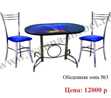 Хромірованнная меблі для кухні, табурети, кухонні кути (меблі) Хромірованнная меблі для кухні, табурети, кухонні кути