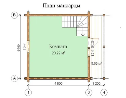 Будинок з лазнею під одним дахом проекти, фото і планування (ванна кімната вітальня) Будинок з лазнею під одним дахом проекти, фото і планування