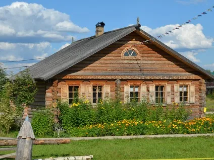 Експозиція традиційного пятістенка (традиційний п'ятистінок) Експозиція традиційного пятістенка