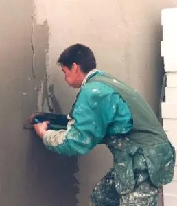 Фасадна шпаклівка види, нанесення, дизайн своїми руками (нанесення) Фасадна шпаклівка види, нанесення, дизайн своїми руками