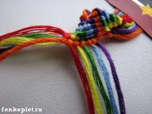 Фенічка з ромбів, фенькоплёт (ромби) Фенічка з ромбів, фенькоплёт