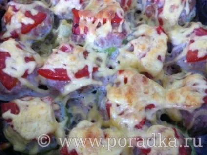 Фаршировані кабачки з м'ясом, помідорами і сиром в духовці - жіночий сайт - порадков