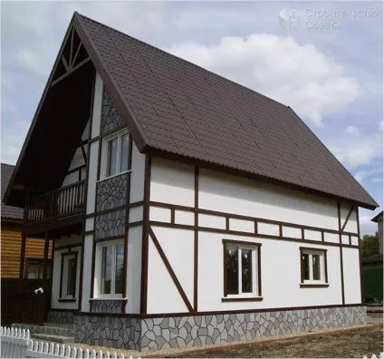 Фасад будинку в стилі фахверк - що таке фахверки (фото)