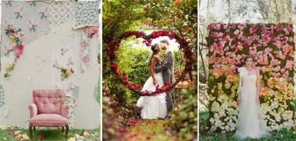Фотозоні на весілля - ідеї по оформленню і розміщенню, фото і відео (фото) Фотозоні на весілля - ідеї по оформленню і розміщенню, фото і відео