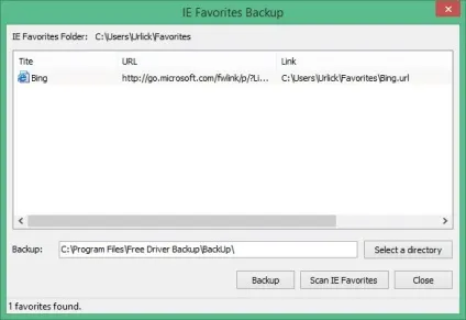 Free driver backup - найпростіша утиліта для резервування драйверів