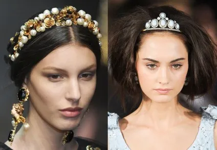 Фото як правильно одягнути обідок (трохи вище лінії) Фото як правильно одягнути обідок