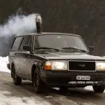 Газогенератор - двигун на дровах (фільтр тонкого очищення) Газогенератор - двигун на дровах