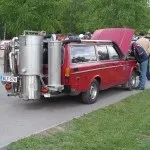 Газогенератор - двигун на дровах (двигун) Газогенератор - двигун на дровах