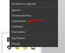 Де знаходяться скріншоти і гри в папці steam (steam) Де знаходяться скріншоти і гри в папці steam