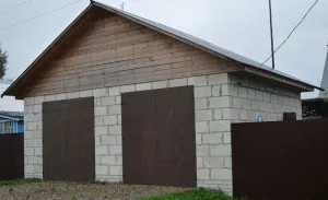 Гараж з піноблоку своїми руками - будівництво гаража, гараж з піноблоків (гараж) Гараж з піноблоку своїми руками - будівництво гаража, гараж з піноблоків