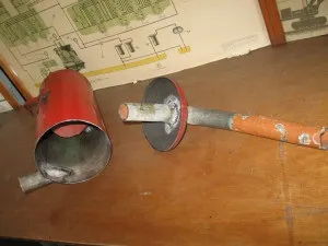 Газогенератор - двигун на дровах (двигун) Газогенератор - двигун на дровах