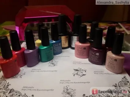 Гель-лак для нігтів cnd shellac