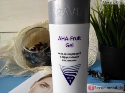 Гель очищающий aravia з фруктовими кислотами aha fruit gel - «гель для вмивання з молочною, (fruit) Гель очищающий aravia з фруктовими кислотами aha fruit gel - «гель для вмивання з молочною,