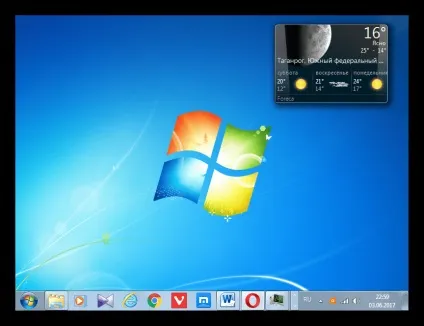 Гаджет погоди для windows 7